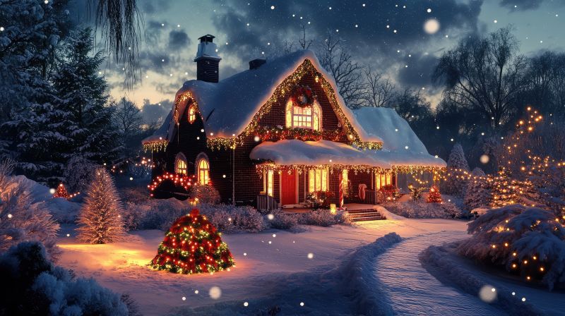 Holiday Decorations Setup